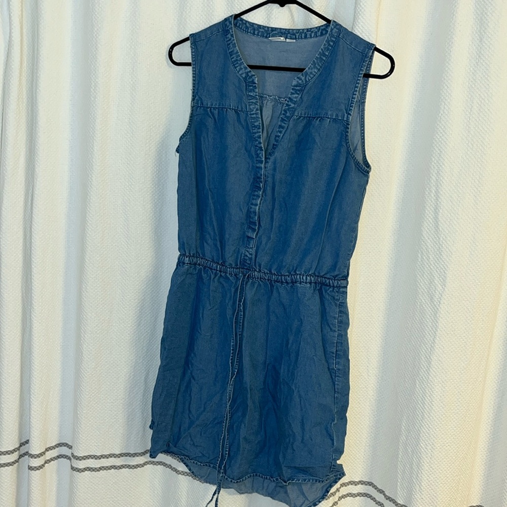 Gap summer denim dress Small